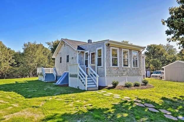 Charming Cottage Historic Falmouth Cape Cod Near Beach And Downtown 2Br 1Bath Deck Exterior photo